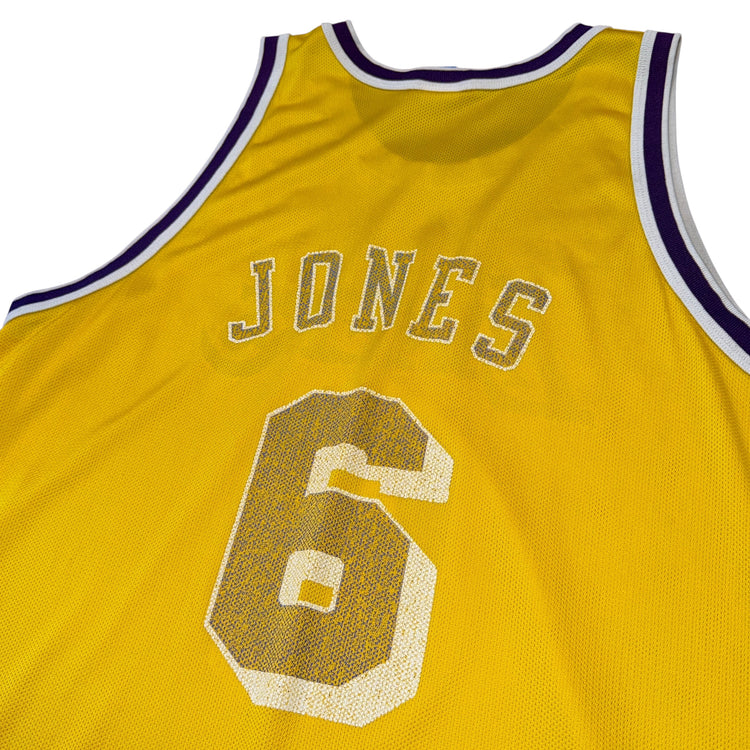 Champion 90’s Los Angeles Lakers Eddie Jones Away Jersey Sz XL