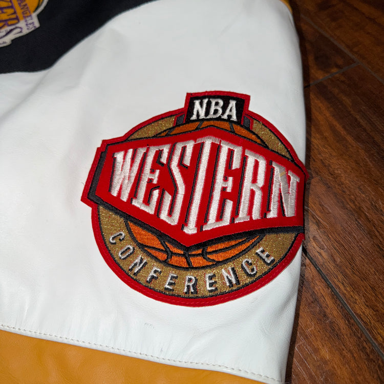 Jeff Hamilton Los Angeles Lakers Jacket Sz 2X