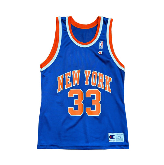 Champion 90’s Knicks Patrick Ewing Jersey Sz M