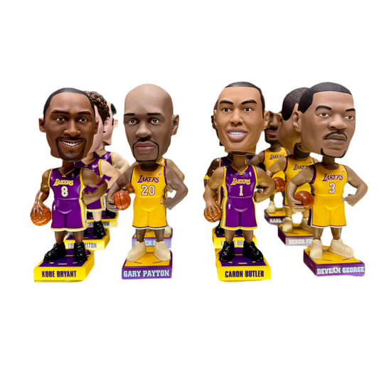 Carl's JR 2000's Lakers Bobbleheads