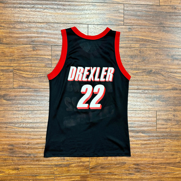 Champion 90's Blazers Clyde Drexler Jersey Sz M