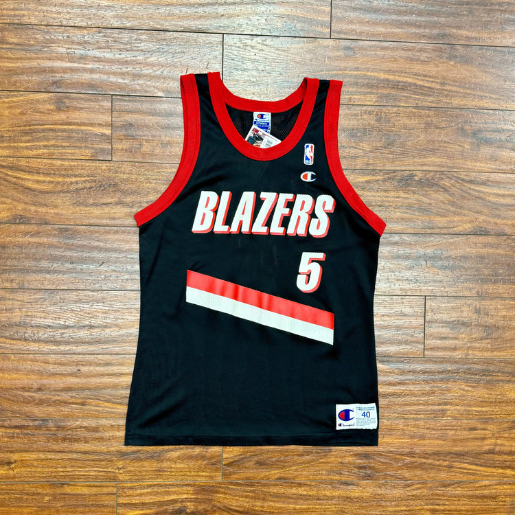 Champion 90's Blazers Jermaine O’Neal Jersey Size M