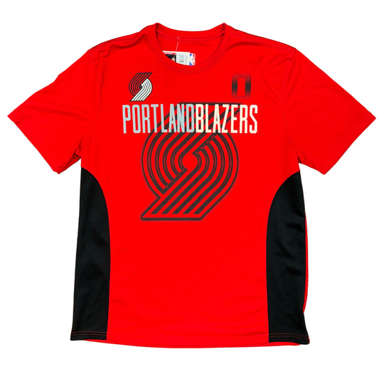 UNK Portland Trail Blazers Damian Lillard Dri-Fit Tee Sz L