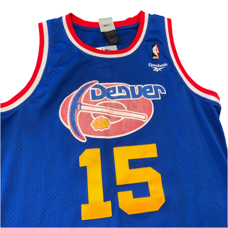 Reebok Denver Nuggets Carmelo Anthony Jersey Sz L