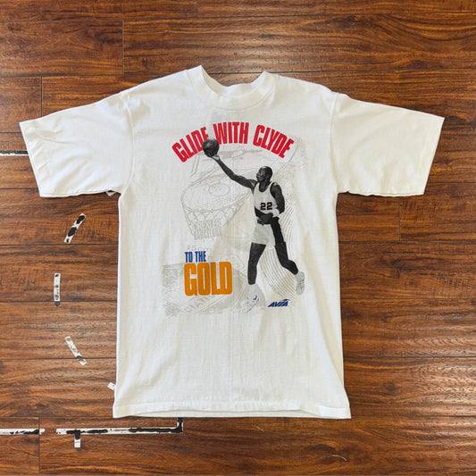 NWT Glide With Clyde Barcelona Tee Sz L