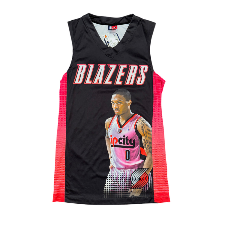 Majestic Damian Lillard Jersey Sz S