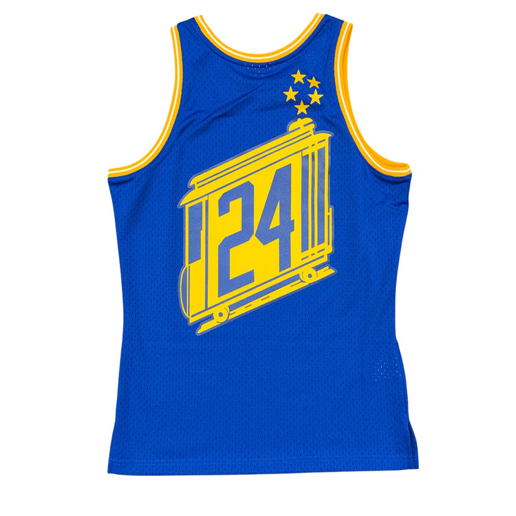 NWT Mitchell & Ness Golden State Away Rick Barry Jersey Sz S
