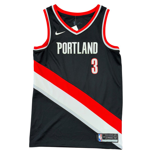 Nike Swingman Icon Edition Portland Trail Blazers CJ McCollum Jersey Sz S