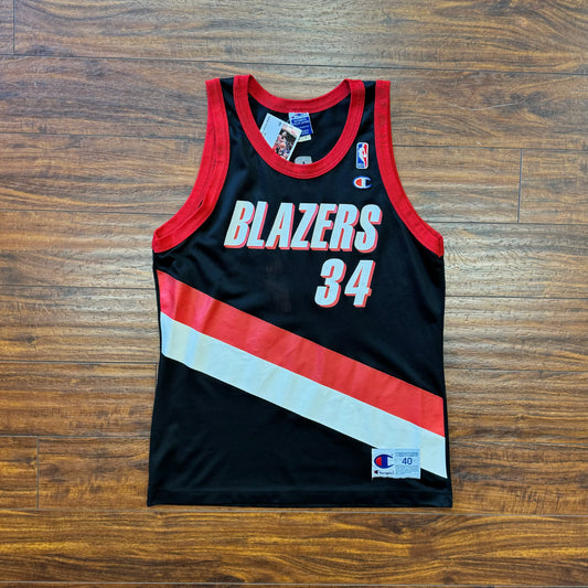 Champion 90’s Blazers JR Rider Jersey Sz M