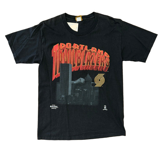 Nutmeg Portland Trail Blazers Skyline Tee Sz L