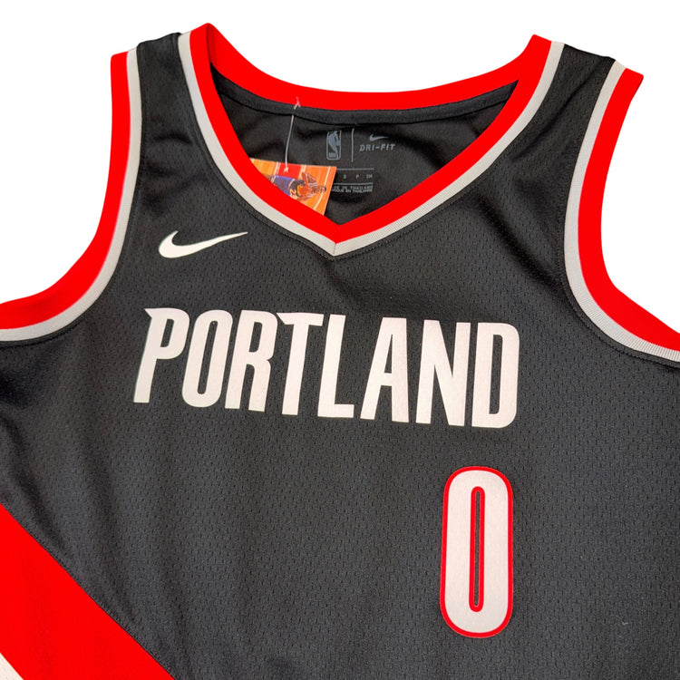 Nike Swingman Icon Edition Portland Trail Blazers Damian Lillard Jersey Sz S