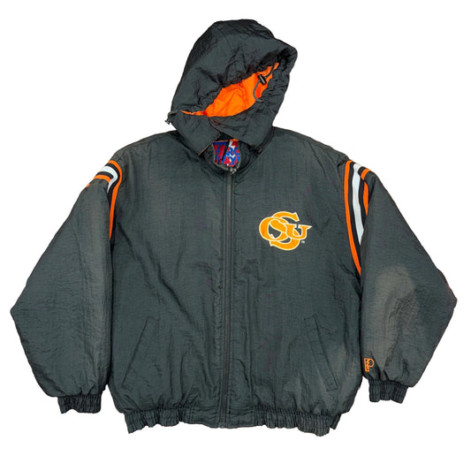Pro Player Oregon State Beavers Puffer Jacket Sz XL