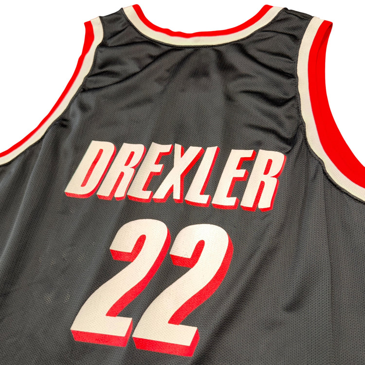 Champion 90’s Portland Trail Blazers Clyde Drexler Away Jersey Sz XL