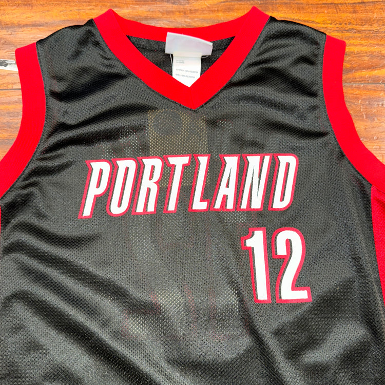 NBA Portland Trail Blazers Lamarcus Aldridge Jersey Sz YL