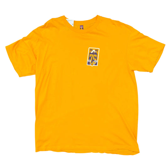 Los Angeles Lakers 75th Anniversary Tee Sz XL