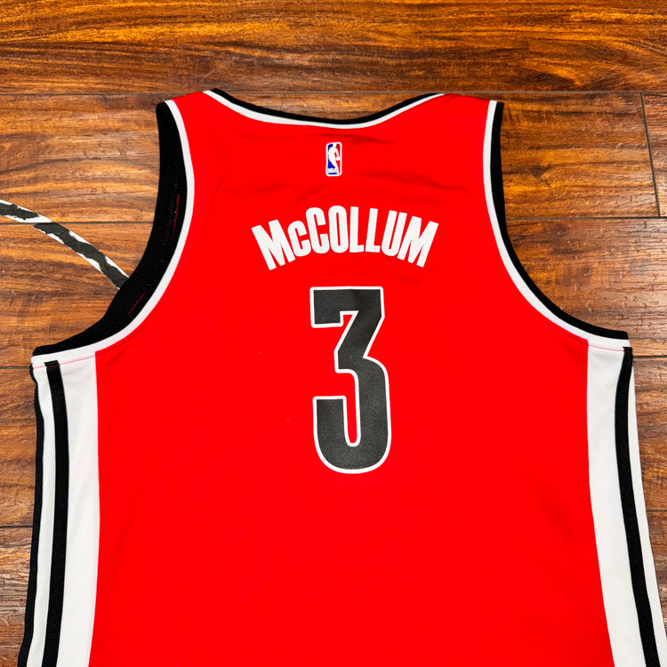 W Adidas Portland Trail Blazers CJ McCollum 4Her Jersey Sz XL