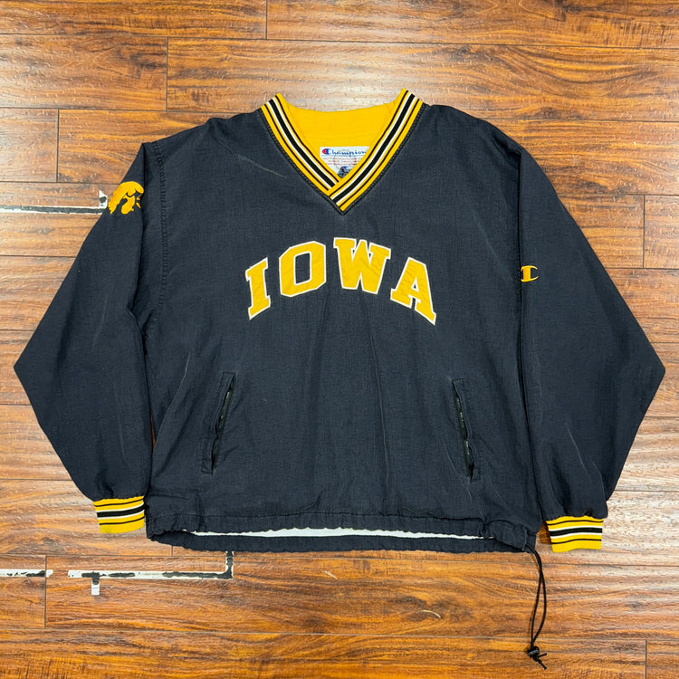 Champion Iowa Windbreaker Sz XL