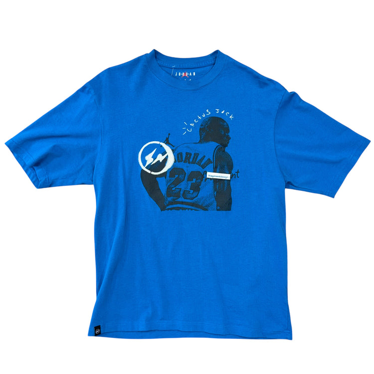 Jordan X Cactus Jack X Fragment Tee Sz M