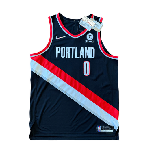 NWT Nike Dri-Fit Authentic Damian Lillard Jersey Sz XL