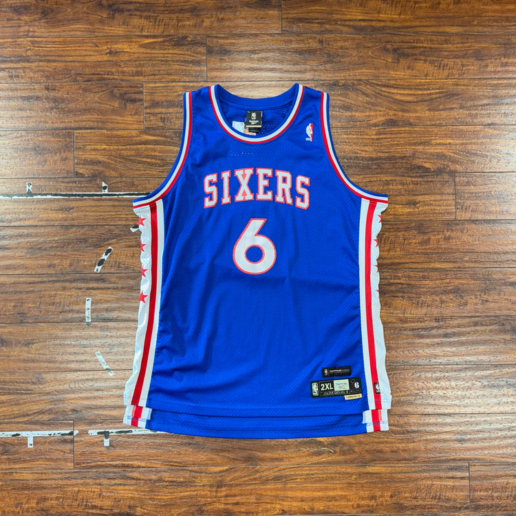 Reebok Philadelphia 76ers Julius Erving Jersey Sz 2X