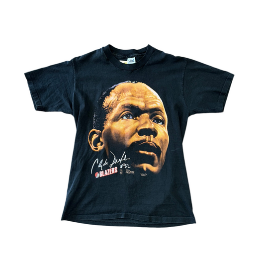 Salem Sportswear Clyde Drexler  Big Head Tee Sz L