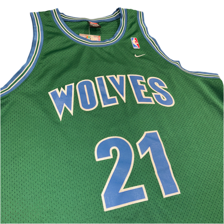 Nike Minnesota Timberwolves Wolves Kevin Garnett Jersey Sz 2X