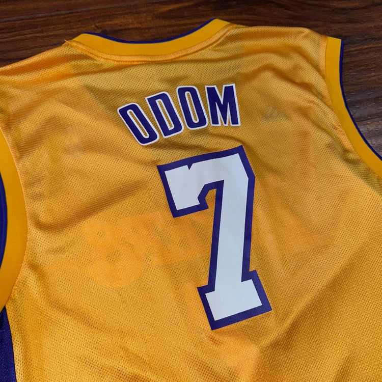 Adidas Los Angeles Lakers Lamar Odom Jersey Sz L