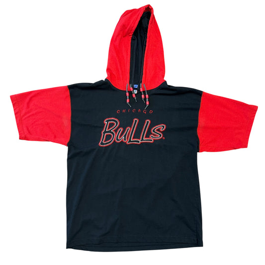 Starter Chicago Bulls Hoodie Tee Sz XL