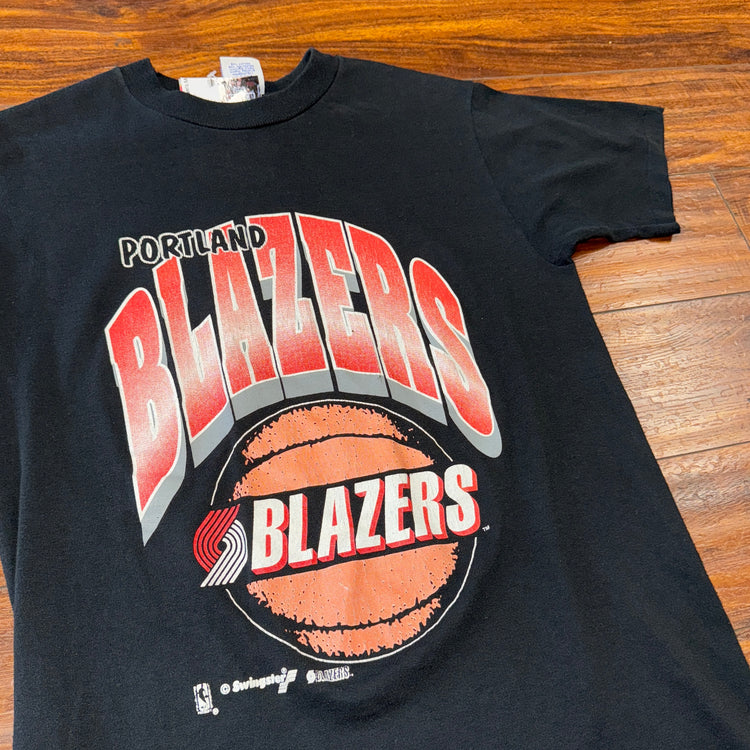 Swingster Portland Trail Blazers Ball Tee Sz M