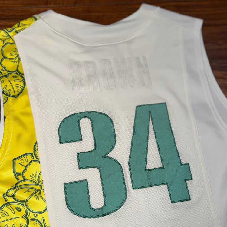 Nike 00’s Oregon Ducks Game Worn Kamyron Brown Jersey Sz 2X