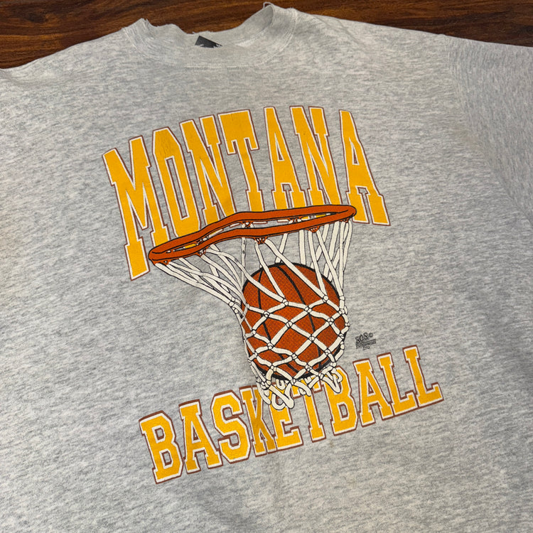 Montana Basketball Crew Sz XL