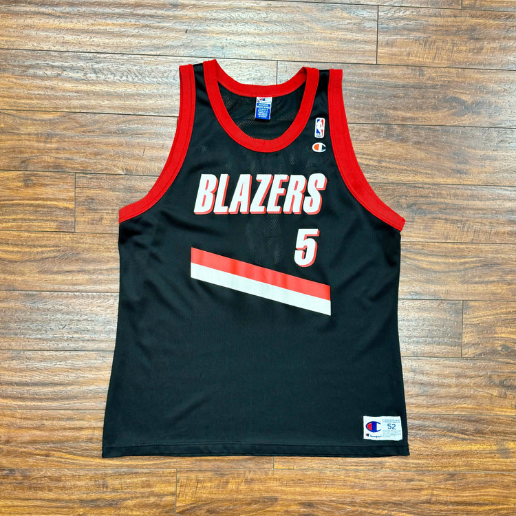 Champion 90's Blazers Jermaine O’Neal Jersey Sz 2X