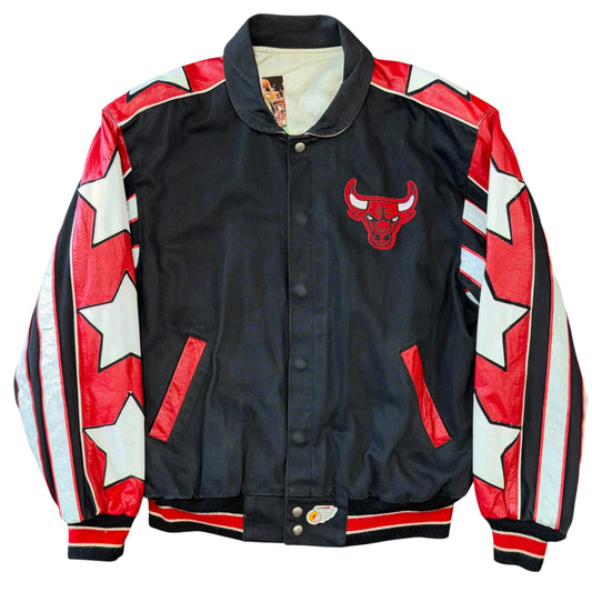 Jeff Hamilton 90’s Chicago Bulls Jacket Sz L