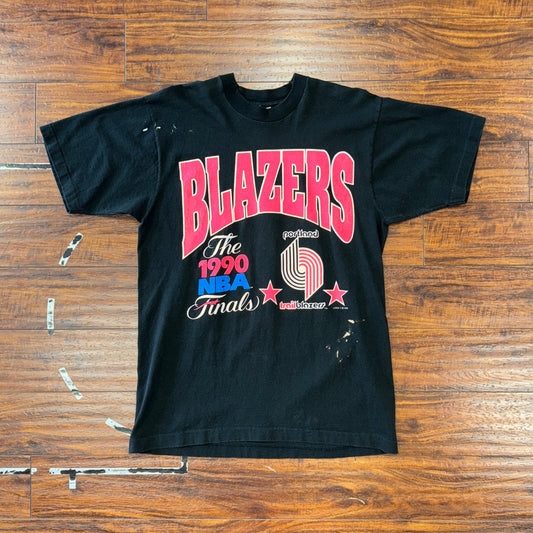 FOTL 1990 Portland Trail Blazers Finals Tee Sz L