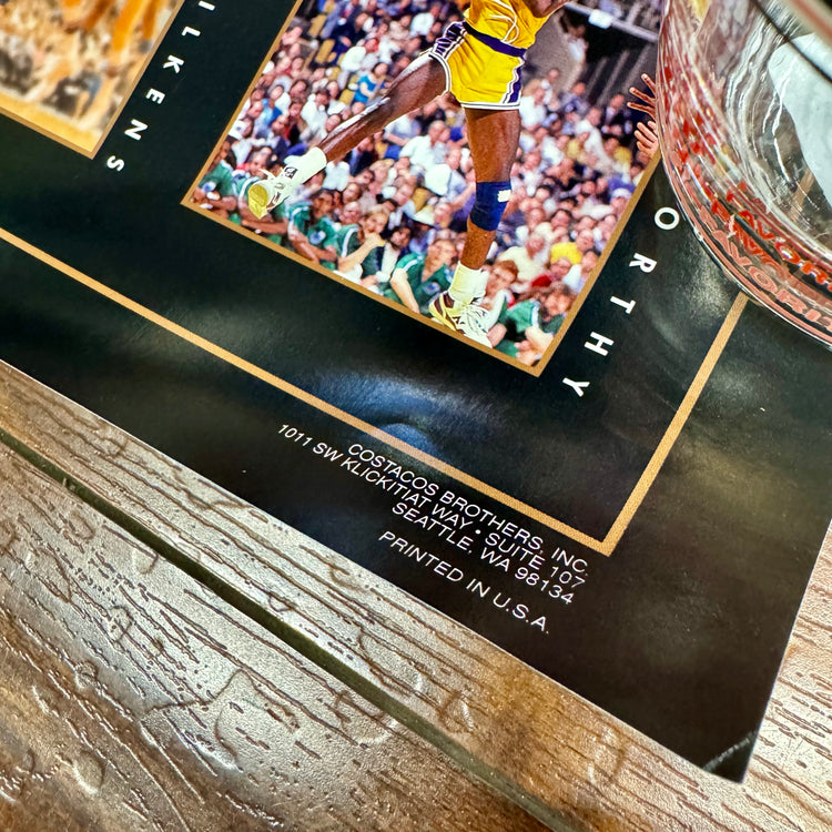 Costacos 1996 NBA 50th Anniversary Poster