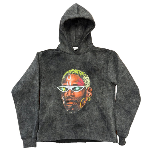 Dennis Rodman Bighead Hoodie Sz XL