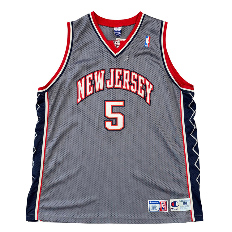 Champion 90’s Authentic New Jersey Nets Jason Kidd Away Jersey Sz 3X