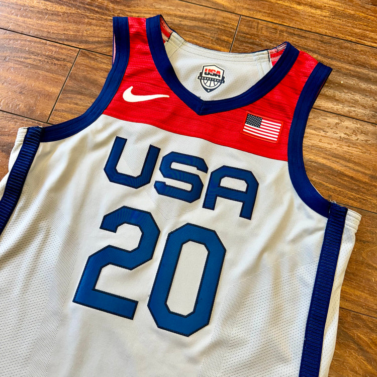 Nike USA 2020 Pro Cut Sample Jersey Grey Sz S