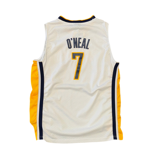 Reebok Indiana Pacers Jermaine O'Neal Jersey Sz YXL