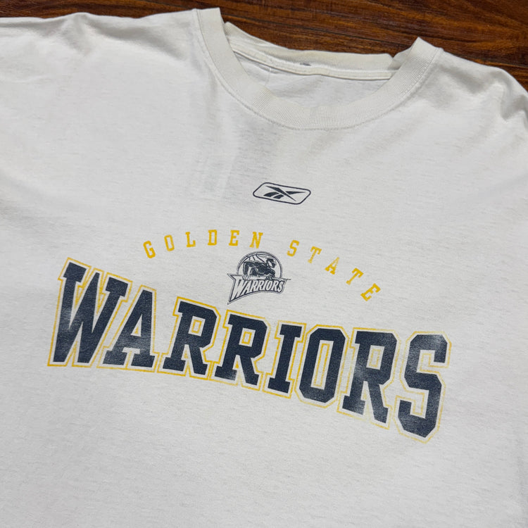 Reebok Golden State Warriors Tee Sz L