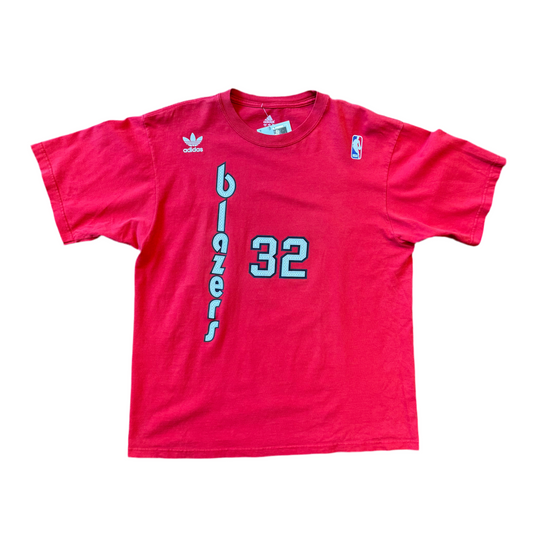 Adidas Blazers Bill Walton Jersey Tee Sz M
