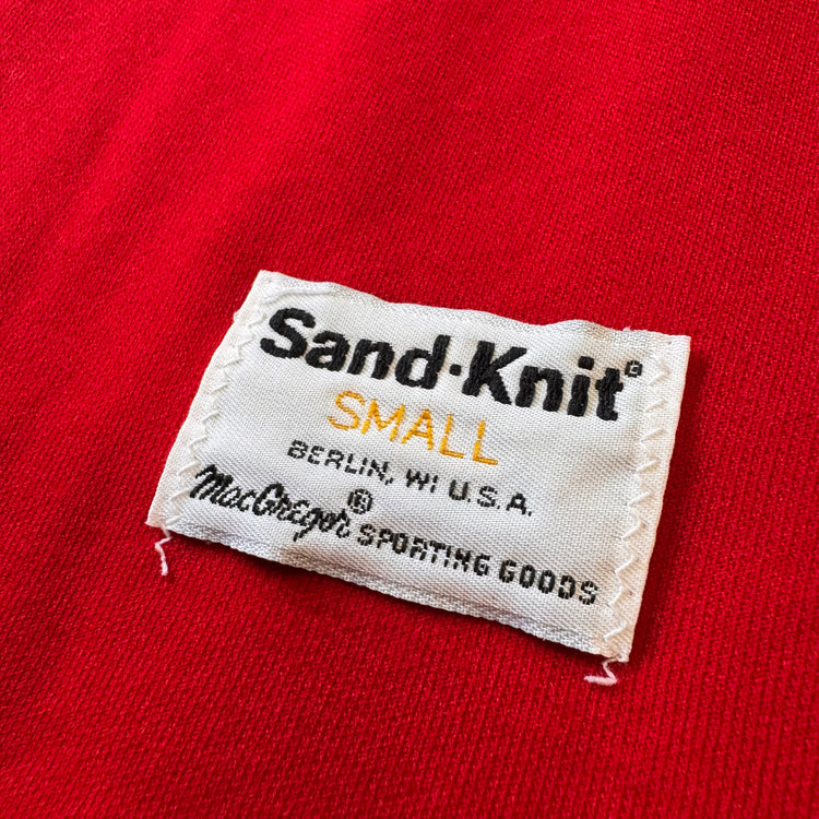 Sand-Knit 80's Bulls Michael Jordan Jersey Sz S