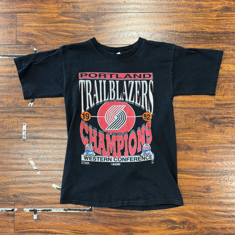 Salem Sportswear 1992 Portland Trail Blazers WCC Tee Sz M