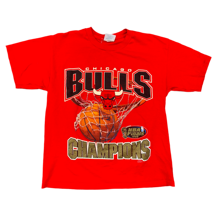 CSA 1998 Chicago Bulls Champs Sz YL