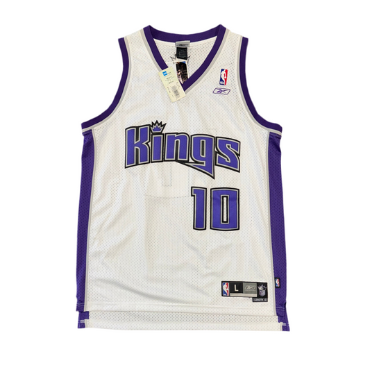 NWT Reebok Sacramento Kings Mike Bibby Jersey Sz L