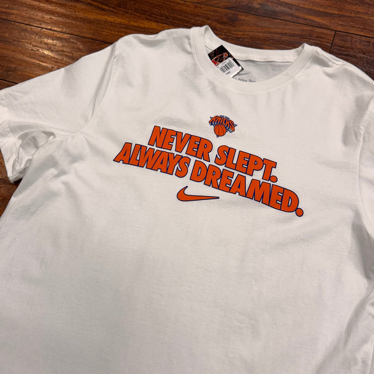 Nike Never Slept New York Tee Sz L