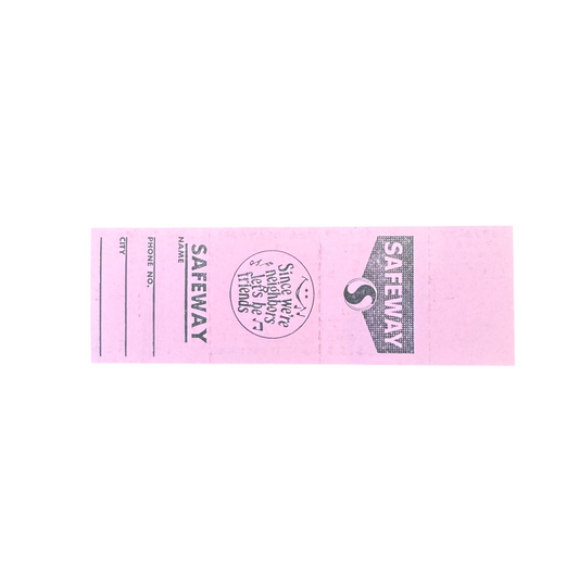 1976-77 Unused Blazers Playoff Ticket
