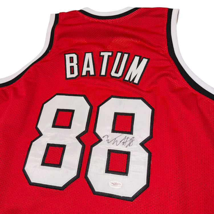Signed Portland Trail Blazers Nic Batum Jersey Sz XL