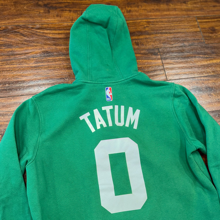 Nike Boston Celtics Jayson Tatum Jersey Hoodie Sz L