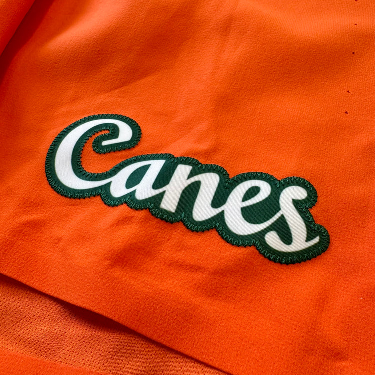 Adidas Miami Canes Team Issued SAMPLE Shorts Sz L + 2”